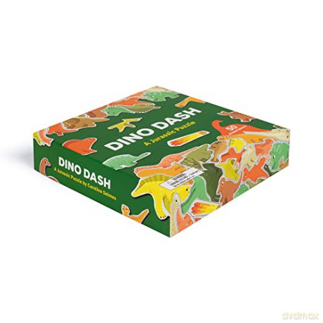 Dino Dash: A Jurassic Puzzle - Caroline Selmes [KSIĄŻKA]