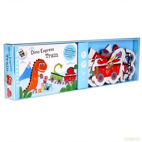 Dino Express Train (Learning Train) [KSIĄŻKA]