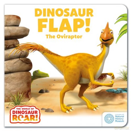 Dinosaur Flap! The Oviraptor (The World of Dinosaur Roar!) - Peter Curtis [KSIĄŻKA]