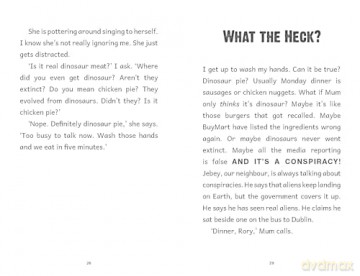 Dinosaur Pie: hilarious and heartwarming illustrated children's chapter book - Jen Wallace [KSIĄŻKA]