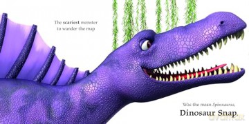 Dinosaur Snap! The Spinosaurus (The World of Dinosaur Roar!) - Peter Curtis [KSIĄŻKA]
