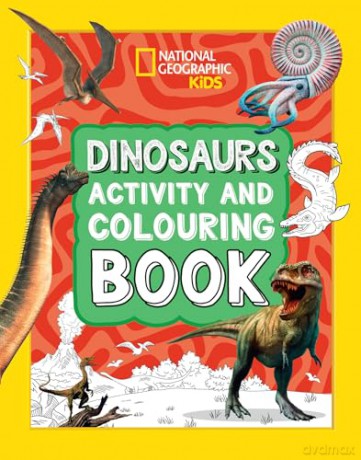Dinosaurs Activity and Colouring Book (National Geographic Kids) [KSIĄŻKA]