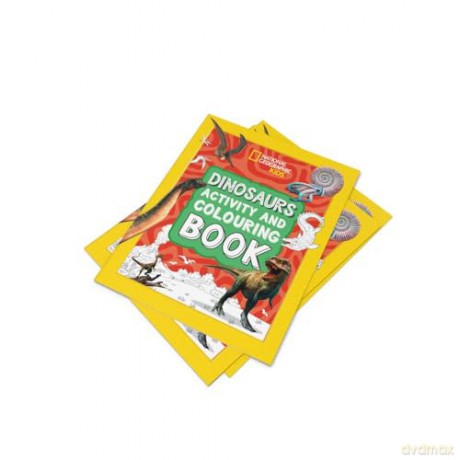 Dinosaurs Activity and Colouring Book (National Geographic Kids) [KSIĄŻKA]