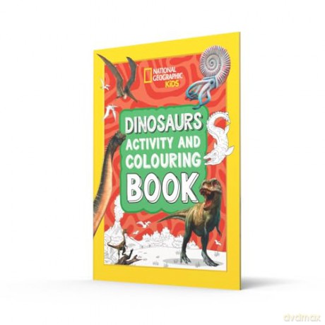Dinosaurs Activity and Colouring Book (National Geographic Kids) [KSIĄŻKA]