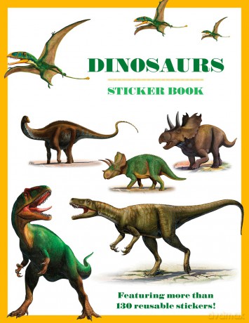 Dinosaurs Sticker Book - Sergey Krasovskiy [KSIĄŻKA]