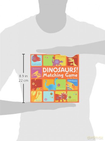 Dinosaurs! Matching Game - Bob Barner [KSIĄŻKA]