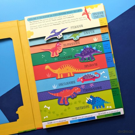 Dinosaurs: A Learning Layer Book (Learning Layer Board Book) - Jayne Schofield [KSIĄŻKA]