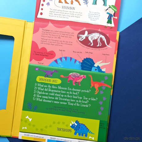 Dinosaurs: A Learning Layer Book (Learning Layer Board Book) - Jayne Schofield [KSIĄŻKA]