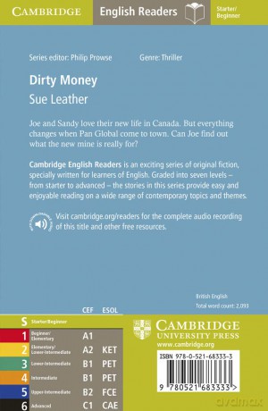 Dirty Money Starter/Beginner (Cambridge English Readers) - Sue Leather [KSIĄŻKA]