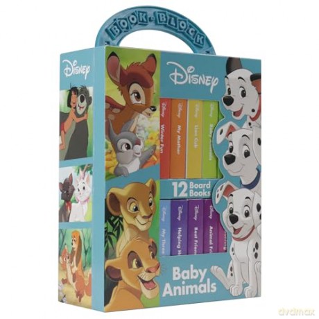 Disney Baby Animal Stories - My First Library Box Set - PI Kids - PI Kids [KSIĄŻKA]
