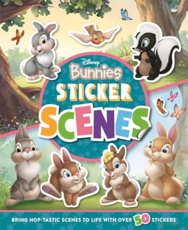 Disney Bunnies: Sticker Scenes (With over 50 stickers!) - Walt Disney [KSIĄŻKA]