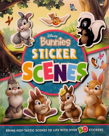 Disney Bunnies: Sticker Scenes (With over 50 stickers!) - Walt Disney [KSIĄŻKA]