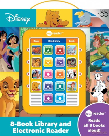 Disney Classic - Lion King, Finding Nemo, Aladdin and more! - Me Reader Electronic Reader and 8 Sound Book Library - PI Kids [KSIĄŻKA]
