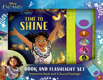 Disney Encanto Time To Shine 5 Sound Flashlight - P I Kids [KSIĄŻKA]