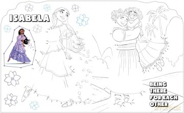 Disney Encanto: Dot-to-Dot - Walt Disney [KSIĄŻKA]