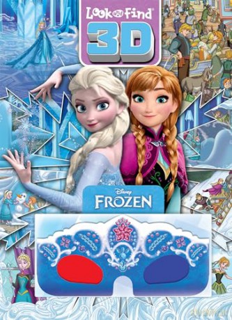 Disney Frozen - Look And Find 3D - PI Kids - PI Kids [KSIĄŻKA]