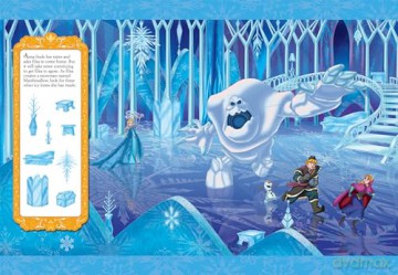 Disney Frozen - Look And Find 3D - PI Kids - PI Kids [KSIĄŻKA]
