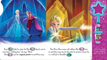 Disney Frozen Elsas Magic Wand Sound Book - P I Kids [KSIĄŻKA]