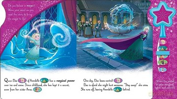 Disney Frozen Elsas Magic Wand Sound Book - P I Kids [KSIĄŻKA]