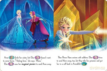 Disney Frozen: Elsa's Magic Storybook and Magic Wand Sound Book Set - The Disney Storybook Art Team [KSIĄŻKA]
