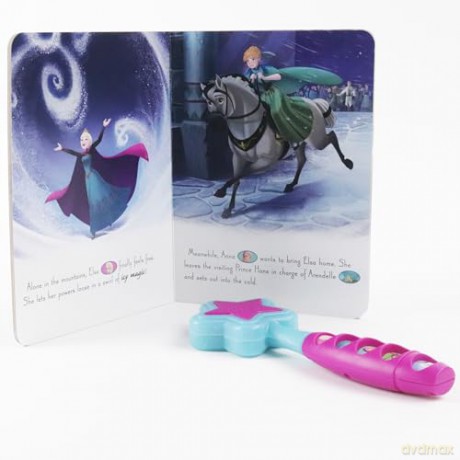Disney Frozen: Elsa's Magic Storybook and Magic Wand Sound Book Set - The Disney Storybook Art Team [KSIĄŻKA]
