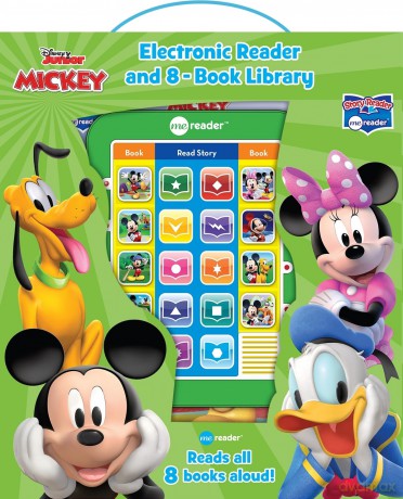 Disney Mickey Mouse - Me Reader Electronic Reader and 8 Sound Book Library - PI Kids - P I Kids [KSIĄŻKA]