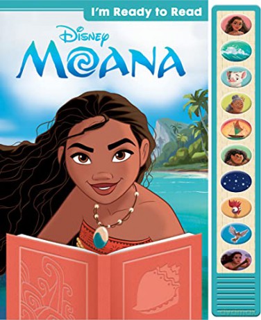 Disney Moana - I'm Ready to Read with Moana Interactive Read-Along Sound Book - Great for Early Readers - PI Kids - PI Kids [KSIĄŻKA]