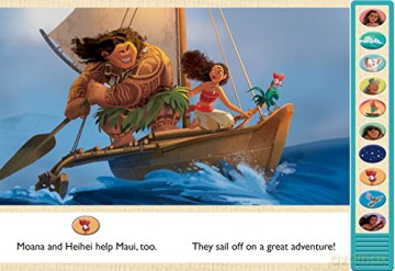 Disney Moana - I'm Ready to Read with Moana Interactive Read-Along Sound Book - Great for Early Readers - PI Kids - PI Kids [KSIĄŻKA]