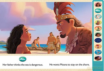 Disney Moana - I'm Ready to Read with Moana Interactive Read-Along Sound Book - Great for Early Readers - PI Kids - PI Kids [KSIĄŻKA]