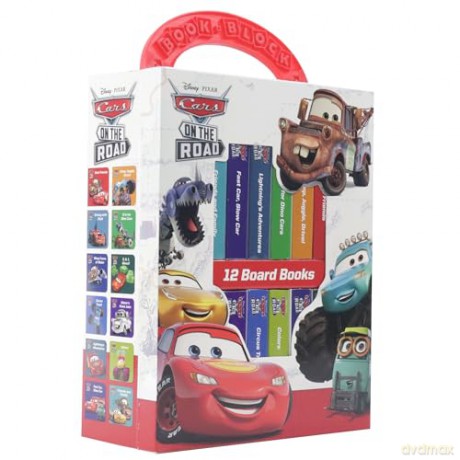 Disney Pixar Cars On The Road - My First Library Box Set - PI Kids - PI Kids [KSIĄŻKA]