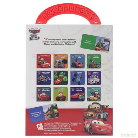 Disney Pixar Cars On The Road - My First Library Box Set - PI Kids - PI Kids [KSIĄŻKA]