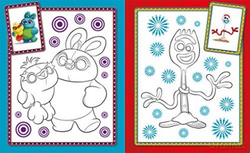 Disney Pixar Toy Story 4 The Ultimate Colouring Book (Mammoth Colouring) - Igloo Books [KSIĄŻKA]