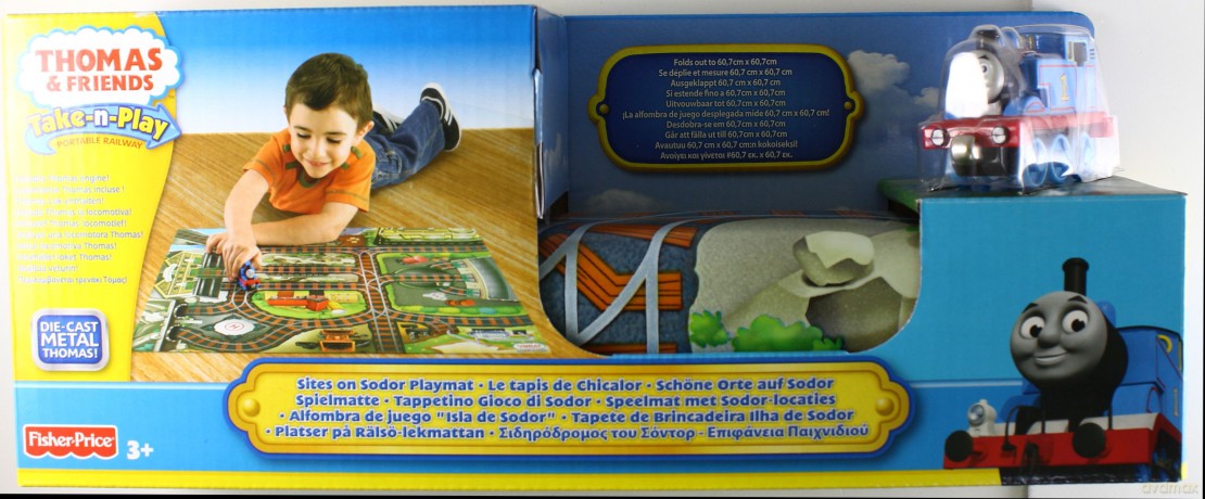 FISHER PRICE TOMEK I PRZYJACIELE MATA WYSPA SODOR V7877 WB5 [ZABAWKA]