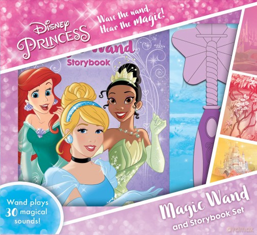 Disney Princess - Magic Wand Sound Book Set - PI Kids - Eric Furman [KSIĄŻKA]