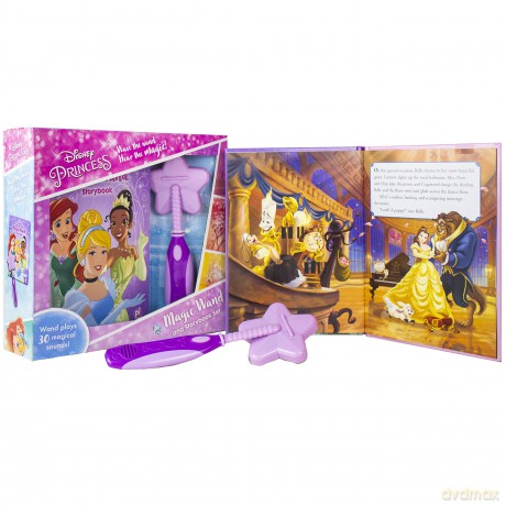Disney Princess - Magic Wand Sound Book Set - PI Kids - Eric Furman [KSIĄŻKA]