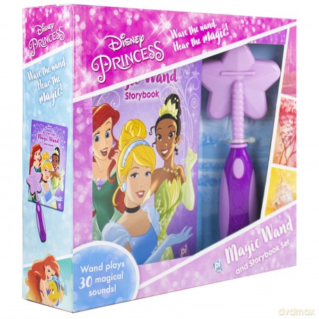 Disney Princess - Magic Wand Sound Book Set - PI Kids - Eric Furman [KSIĄŻKA]