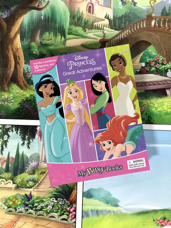 Disney Princess Great Adventures My Busy Book [KSIĄŻKA]