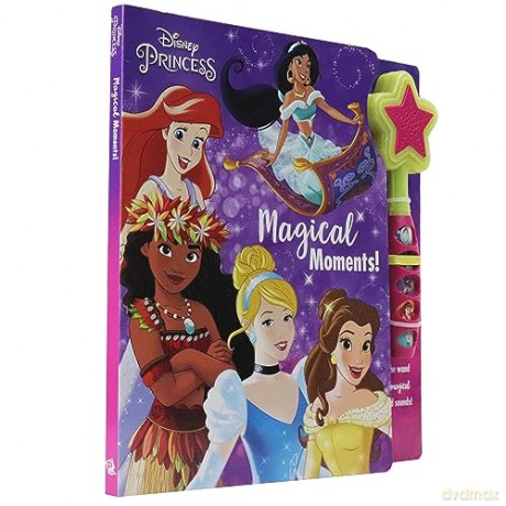Disney Princess Magical Moments Magic Wand Book - P I Kids [KSIĄŻKA]