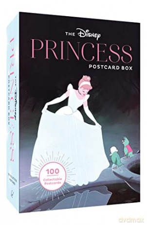 Disney Princess Postcard Box: 100 Collectible Postcards - Disney [KSIĄŻKA]