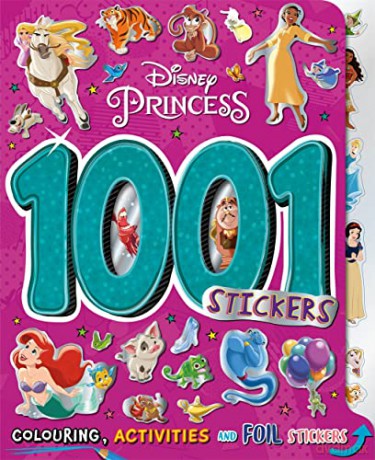 Disney Princess: 1001 Stickers - Walt Disney [KSIĄŻKA]