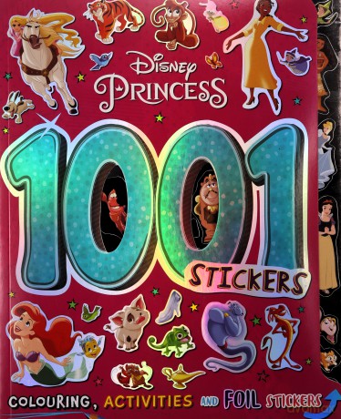 Disney Princess: 1001 Stickers - Walt Disney [KSIĄŻKA]