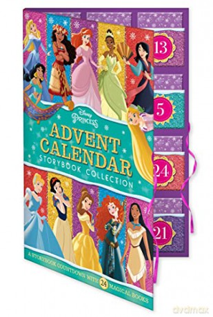 Disney Princess: Kalendarz Adwentowy Storybook Collection - Walt Disney [KALENDARZ]