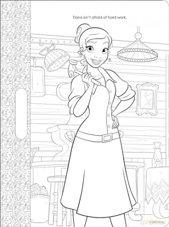 Disney Princess: Giant Colour Me Pad - Walt Disney [KSIĄŻKA]