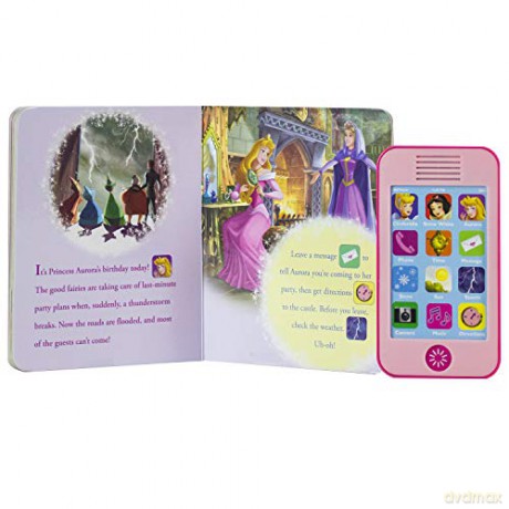 Disney Princess: Hello Friends: Play-a-Sound Book and Pretend Phone Set: 1 [KSIĄŻKA]