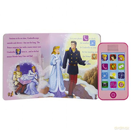 Disney Princess: Hello Friends: Play-a-Sound Book and Pretend Phone Set: 1 [KSIĄŻKA]