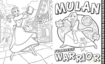 Disney Princess: Mega Colouring - Walt Disney [KSIĄŻKA]