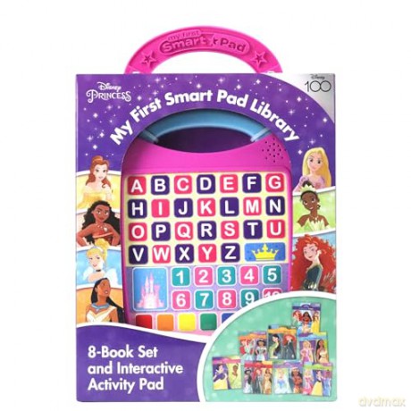 Disney Princess: My First Smart Pad Library 8-Book Set and Interactive Activity Pad Sound Book Set - Pi Kids [KSIĄŻKA]
