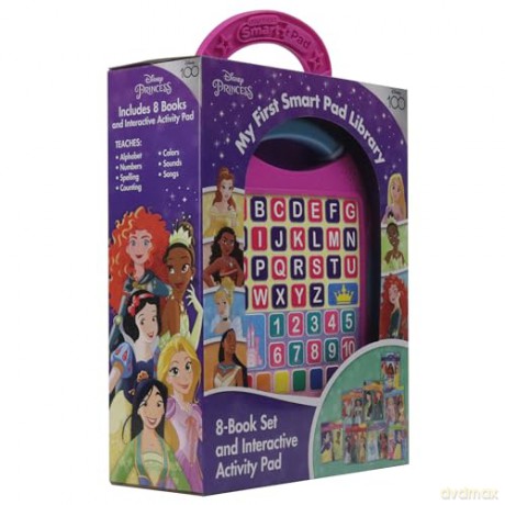 Disney Princess: My First Smart Pad Library 8-Book Set and Interactive Activity Pad Sound Book Set - Pi Kids [KSIĄŻKA]