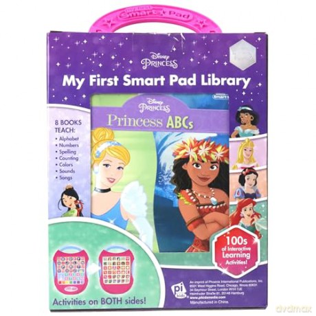 Disney Princess: My First Smart Pad Library 8-Book Set and Interactive Activity Pad Sound Book Set - Pi Kids [KSIĄŻKA]