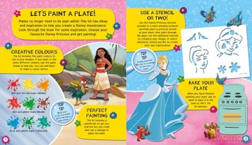 Disney Princess: Paint Your Own Plate Activity Book and Craft Kit (Craft Box) - Walt Disney [KSIĄŻKA]